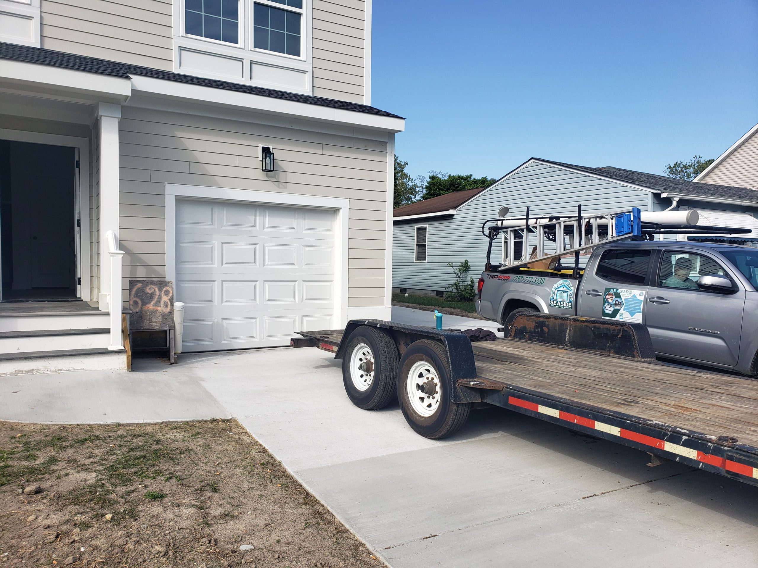 Garage Door Hinge Replacement