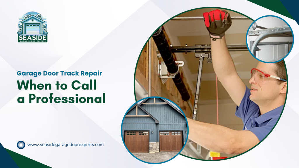 Garage Door Track Repair: When to Call a Professional