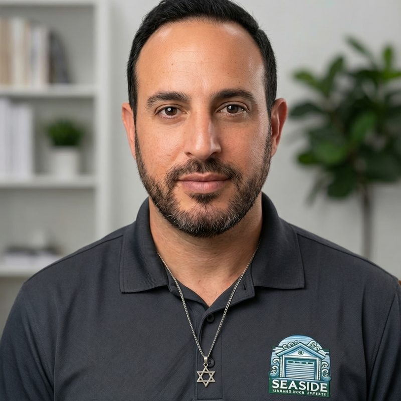 David Yifrach, licensed Virginia contractor and owner of Seaside Garage Door Experts