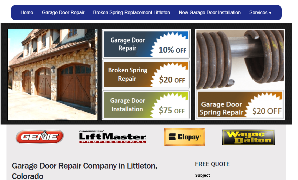 Littleton Garage Doors