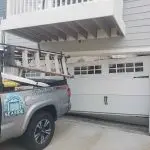 hanged garage door repair- before(1)